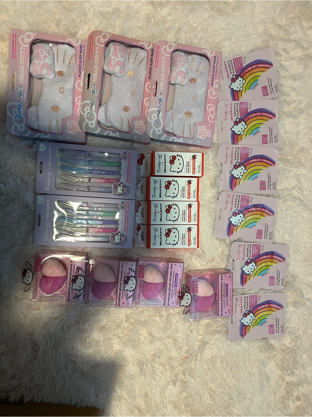 Hello Kitty x Creme Beauty Bundle 💖 Makeup + Accessories Set (NEW)